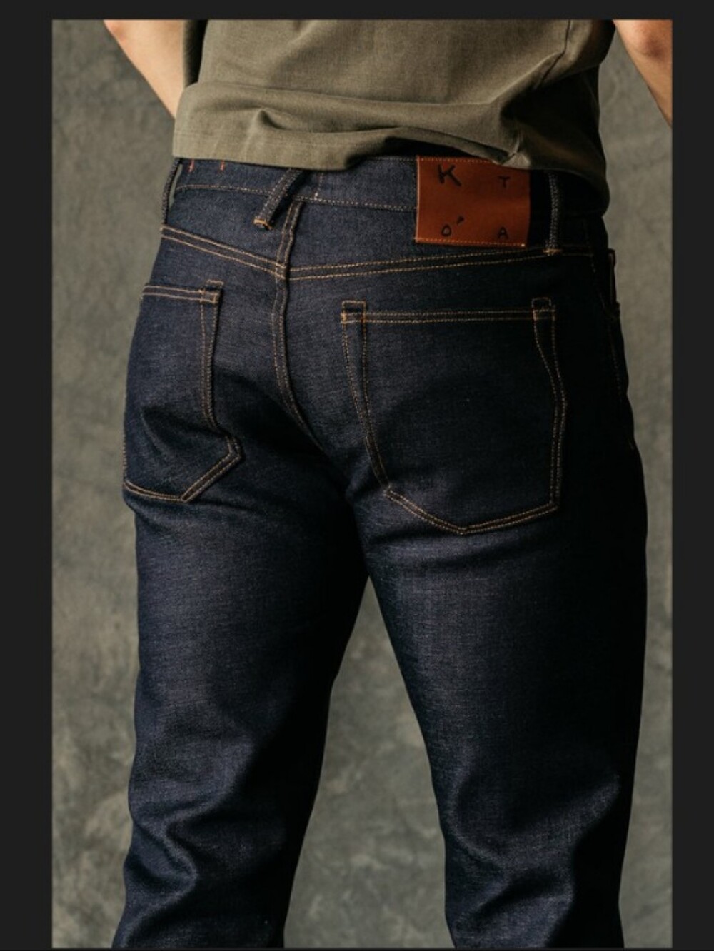 Hiroshi KatoThe Pen Slim 14-Ounce Stretch Selvedge Jeans Indigo Raw Size 32 EUC - Picture 3 of 16